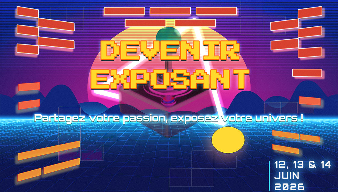 Section Devenir Exposant du RetroQuest Festival – 12, 13 & 14 Juin 2026