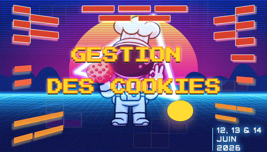 Section Gestion des Cookies du RetroQuest Festival – 12, 13 & 14 Juin 2026