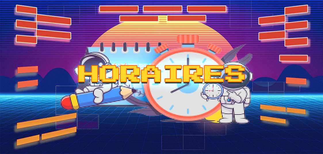 Section Horaires du RetroQuest Festival – 12, 13 & 14 Juin 2026