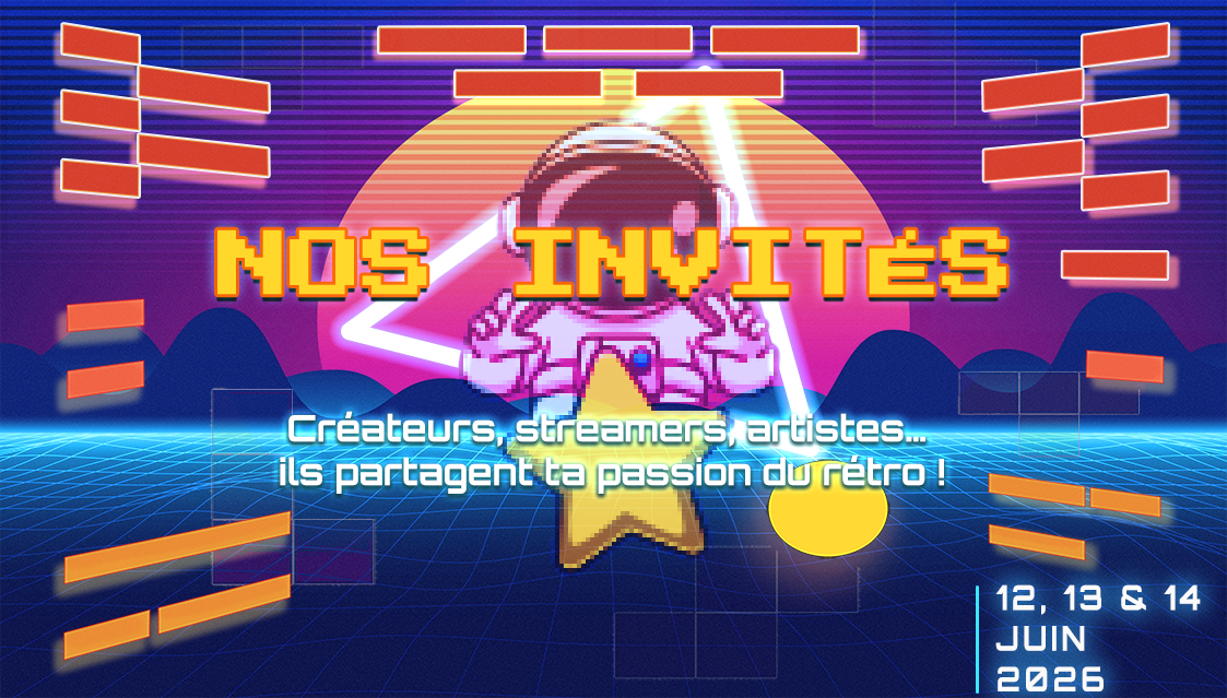 Section Nos invités du RetroQuest Festival – 12, 13 & 14 Juin 2026