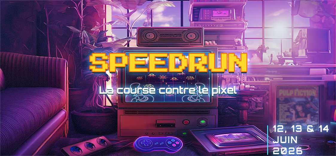 Section Speedrun du RetroQuest Festival – 12, 13 & 14 Juin 2026
