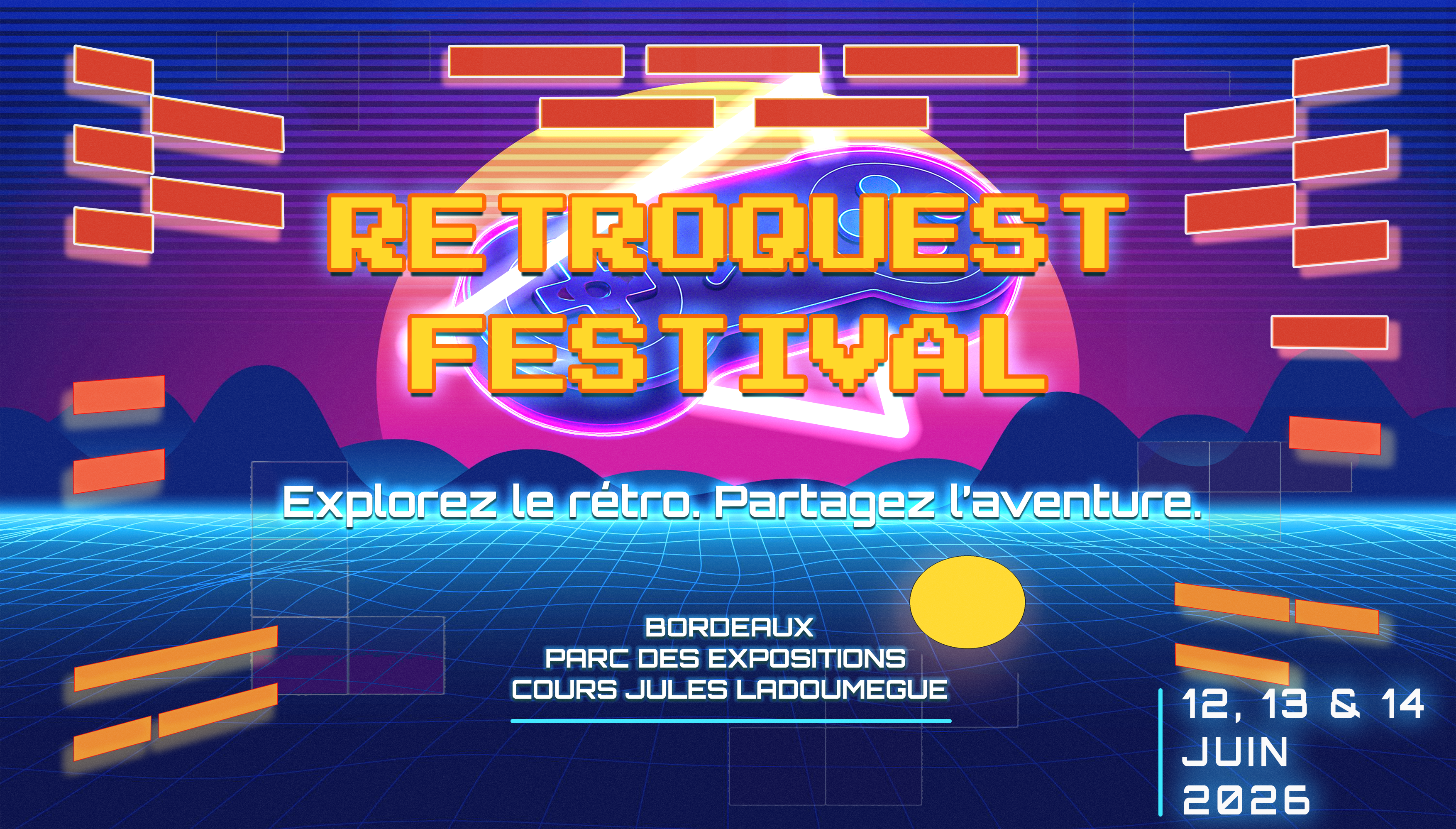 Section Présentation du RetroQuest Festival – 12, 13 & 14 Juin 2026