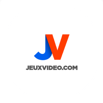 Logo JeuxVidéo.com – partenaire officiel du RetroQuest Festival